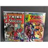 Image 2 : 4 HIGH GRADE MARVEL THE THING COMICS INCLUDING; JUNE #64, FEB #72, AUG #78, MAR #61