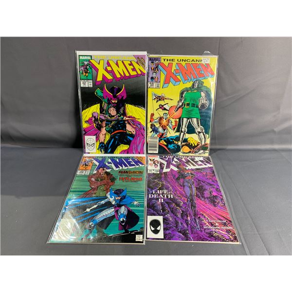 4 UNCANNY X-MEN HIGH GRADE KEYS