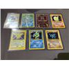 Image 1 : 7 EARLY POKEMON HOLOS