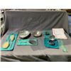 Image 1 : SILVERWARE- BIRKS STERLING CUTLERY SET, PERSONAL CARE SET, BABY CUTLERY SET AND SERVING WARE