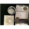 Image 2 : LOT OF ASSORTED COINS INCLUDING; 1914 5 CENT COIN, 1919 5 CENT COIN AND MORE