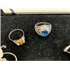 Image 2 : LOT OF STERLING SILVER JEWELRY