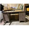 Image 1 : 2 DRAWER 1 DOOR WOOD DESK