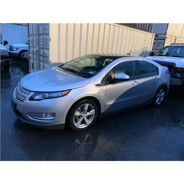 *R* 2012 CHEVROLET VOLT, 4DR SEDAN, GREY, VIN 1G1RA6E43CU102269,