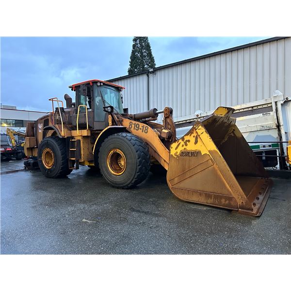 2018 CAT, 972M XE LOADER, YELLOW, VIN CAT8972MHL9S00237,