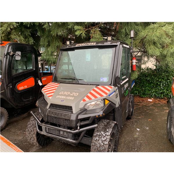 *R* 2021 POLARIS RANGER EV, SIDE BY SIDE, TRUCKSTAR, GREY, VIN 3NSMAAE49ME103638