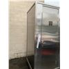 Image 2 : STAINLESS STEEL METAL SINGLE PORTABLE WASHROOM WITH TOILET, SINK, LIGHTING, ELECTRICAL &