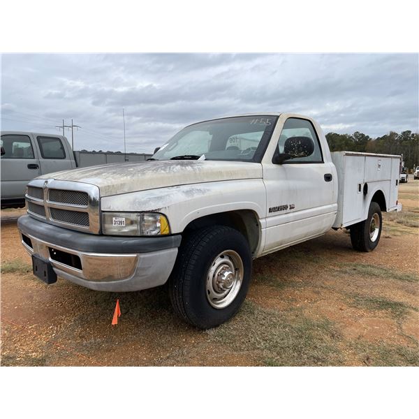 2001 DODGE RAM 2500 Service / Mechanic Truck