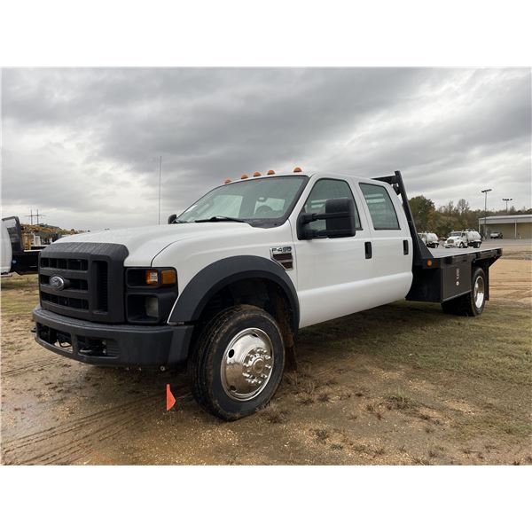 2008 FORD F450 XL Flatbed Truck