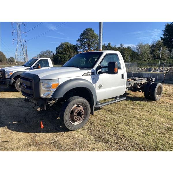 2012 FORD F550 XL Cab and Chassis Truck