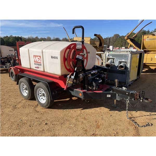 2020 MQ 500 GALLON Water Tank Trailer
