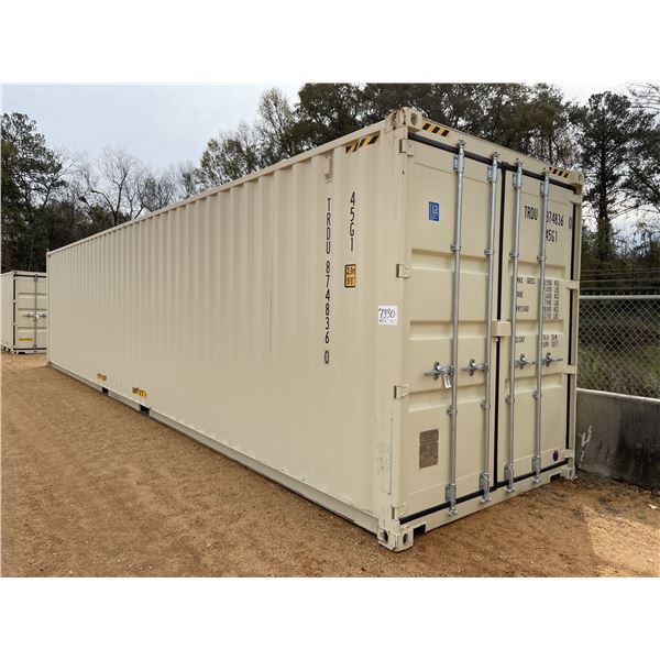 (UNUSED) 40' SHIPPING CONTAINER