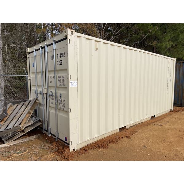 (UNUSED) 20' SHIPPING CONTAINER