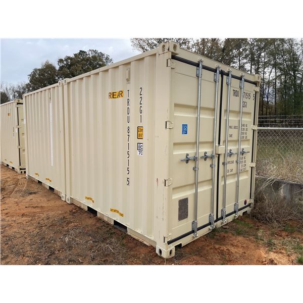 (UNUSED) 20' SHIPPING CONTAINER