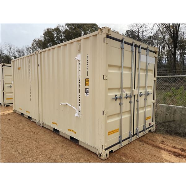 (UNUSED) 20' SHIPPING CONTAINER