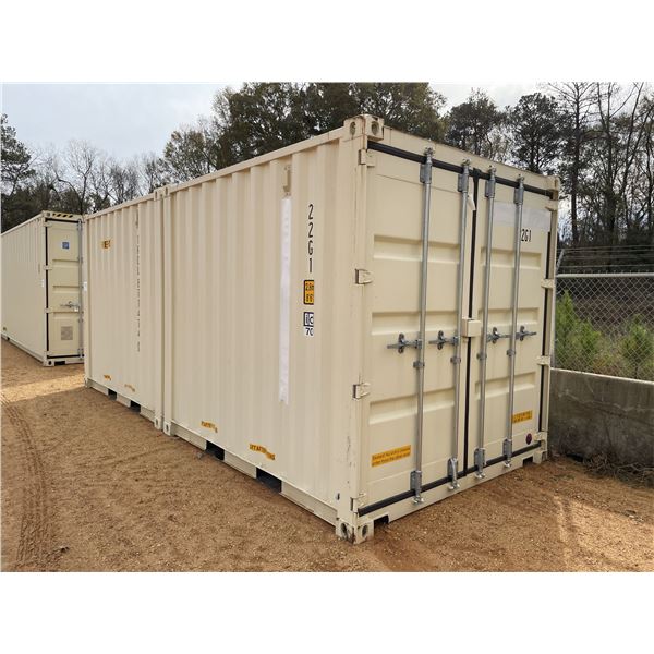 (UNUSED) 20' SHIPPING CONTAINER