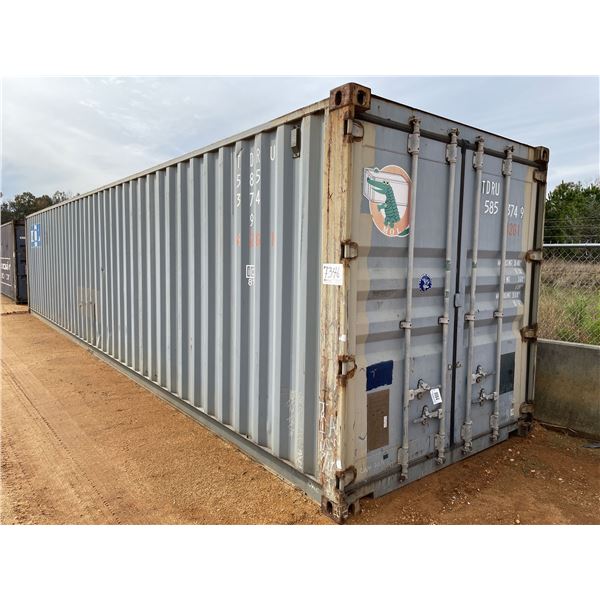 40' SHIPPING CONTAINER