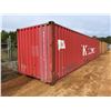 Image 2 : 40' SHIPPING CONTAINER