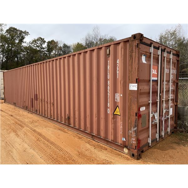 40' SHIPPING CONTAINER