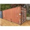 Image 1 : 20' SHIPPING CONTAINER