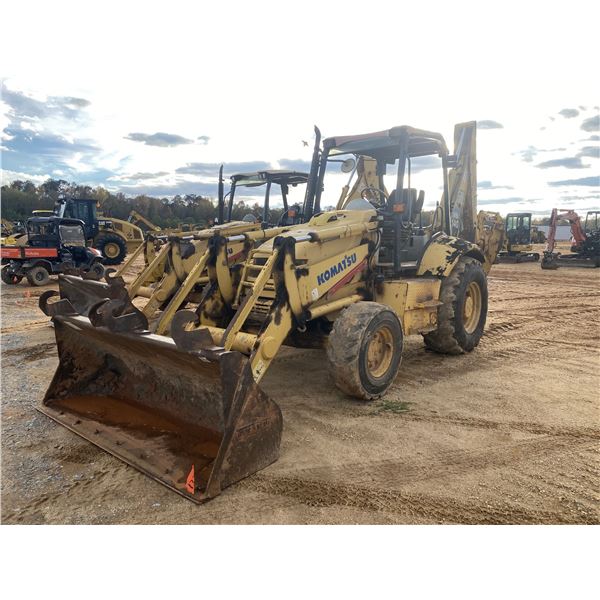 2003 KOMATSU WB140-4WD Backhoe