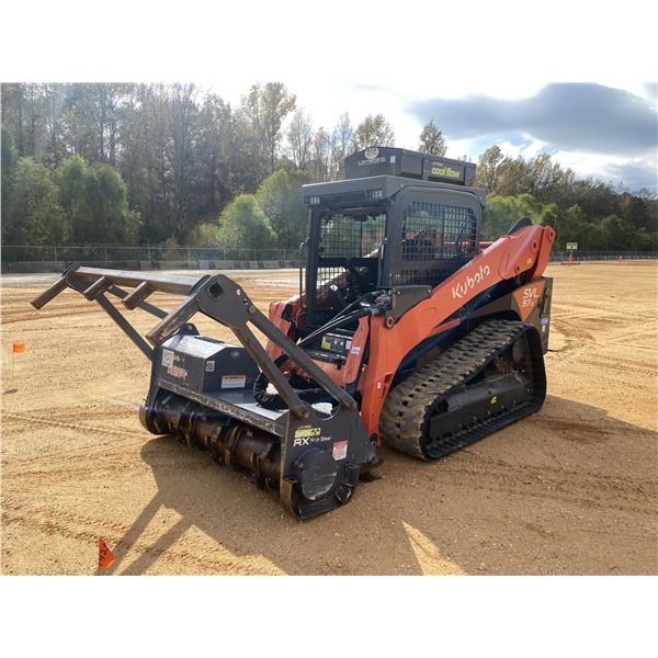 2022 KUBOTA SVL97-2 Skid Steer Loader - Mulcher