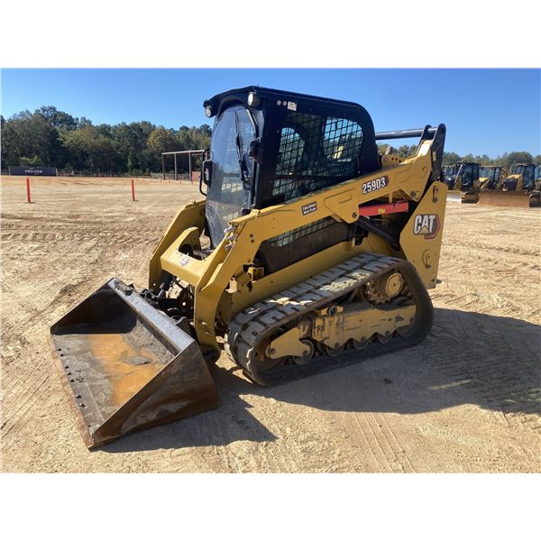 2019 CAT 259D3 Skid Steer Loader - Crawler