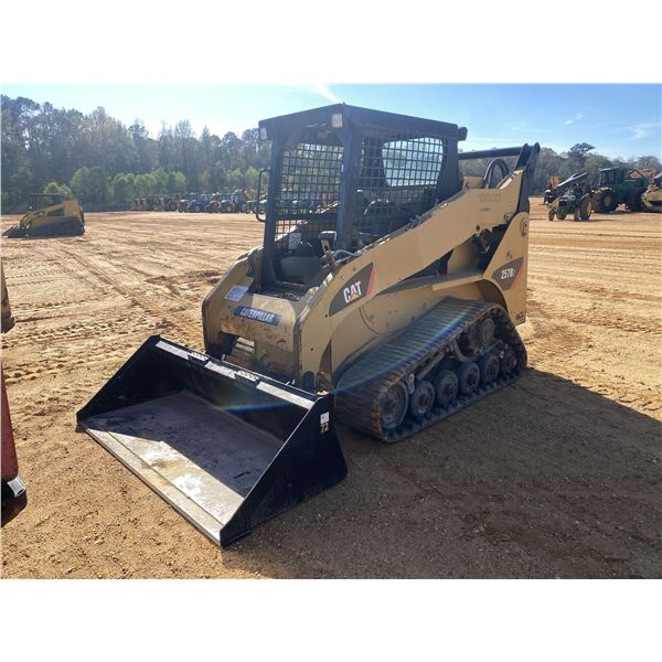 2008 CAT 257B2 Skid Steer Loader - Mulcher