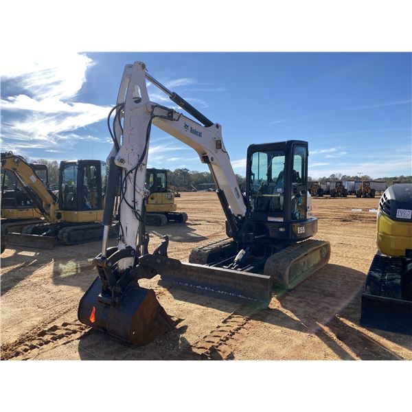 2018 BOBCAT E55 Excavator - Mini
