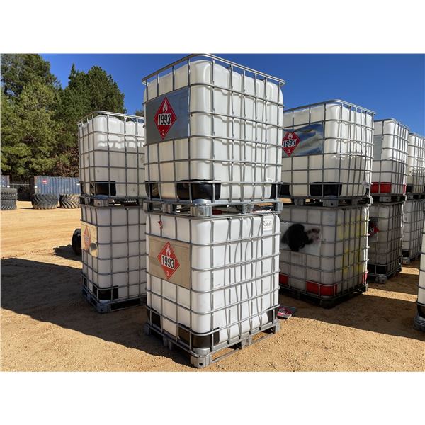 (2) 275 GALLON TOTE Storage Tank