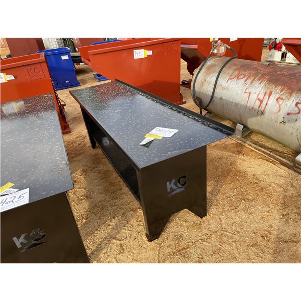 20" x 90" METAL TABLE