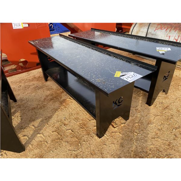 20" x 90" METAL TABLE
