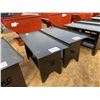 Image 1 : 28" x 60" METAL TABLE