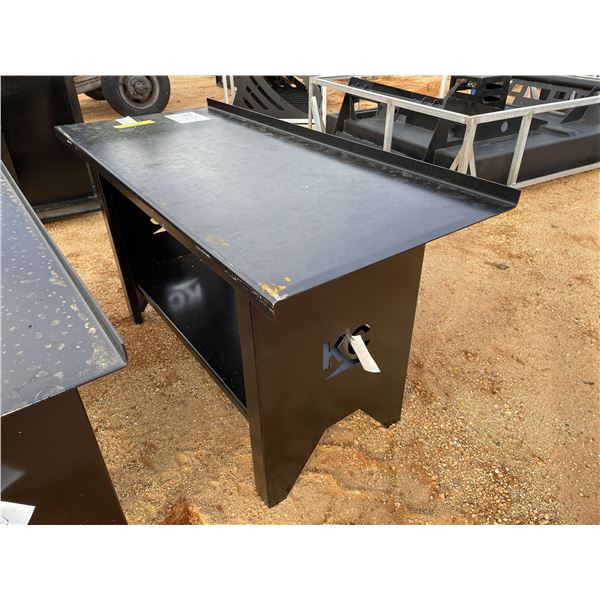 28" x 60" METAL TABLE