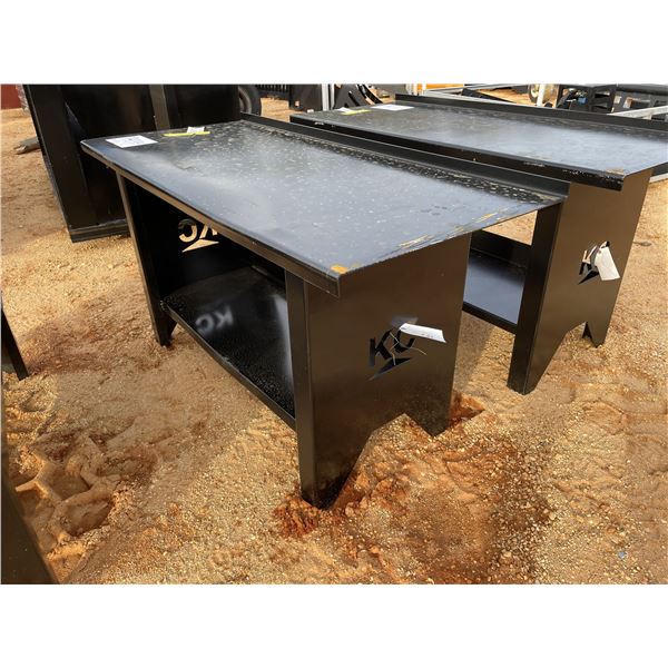 28" x 60" METAL TABLE
