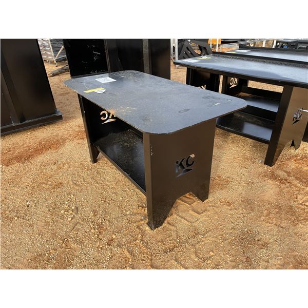 30" x 57" METAL TABLE