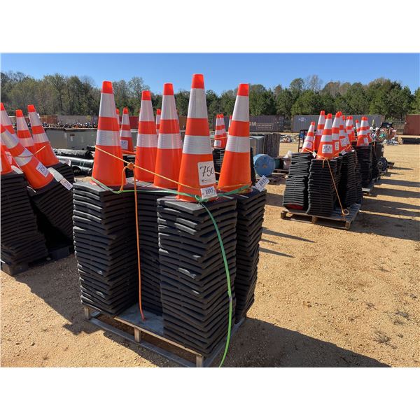 (25) SAFETY CONES