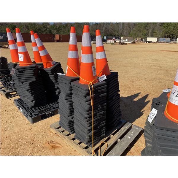 (25) SAFETY CONES