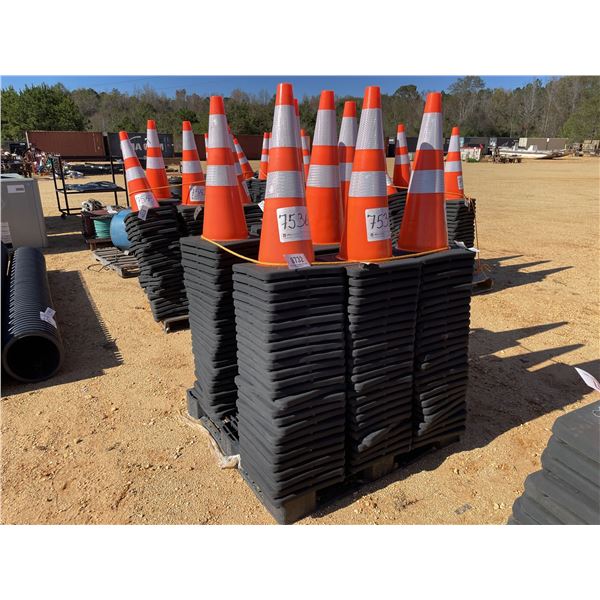 (25) SAFETY CONES