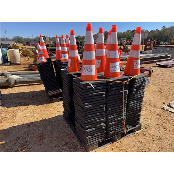 (25) SAFETY CONES