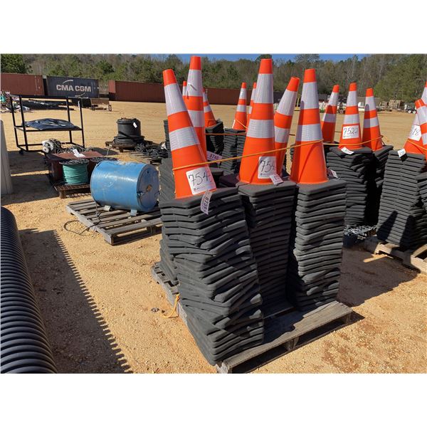 (25) SAFETY CONES