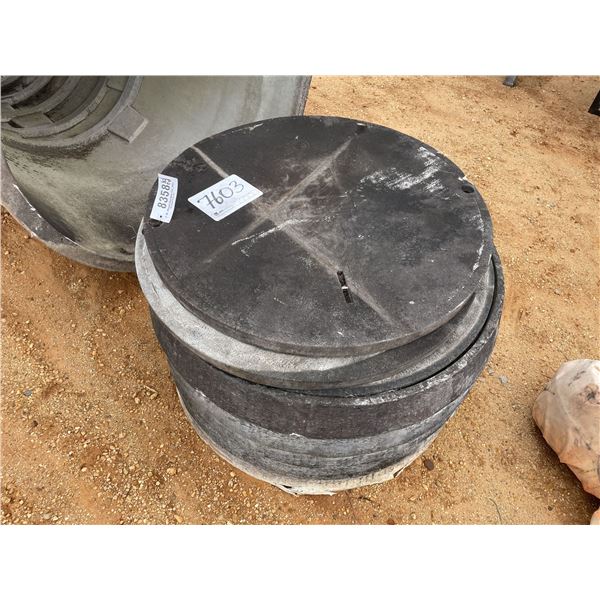 (7) FIBERGLASS HANDLES