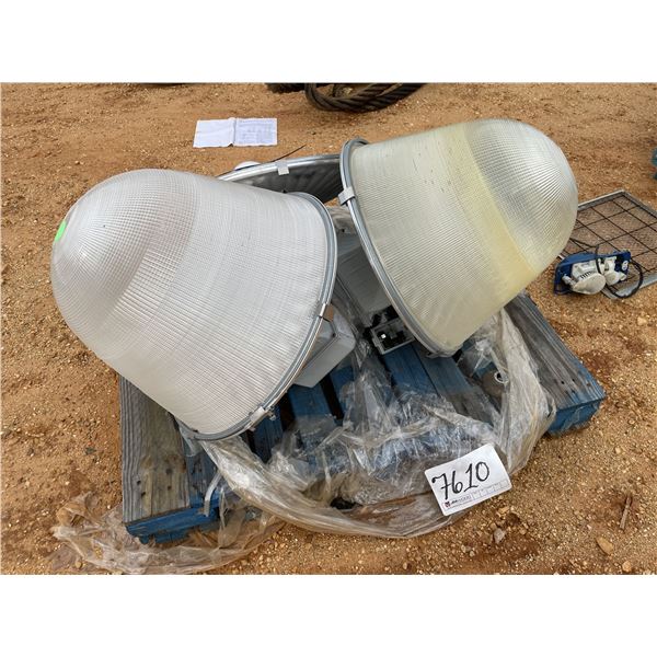 (3) WAREHOUSE LIGHT FIXTURES