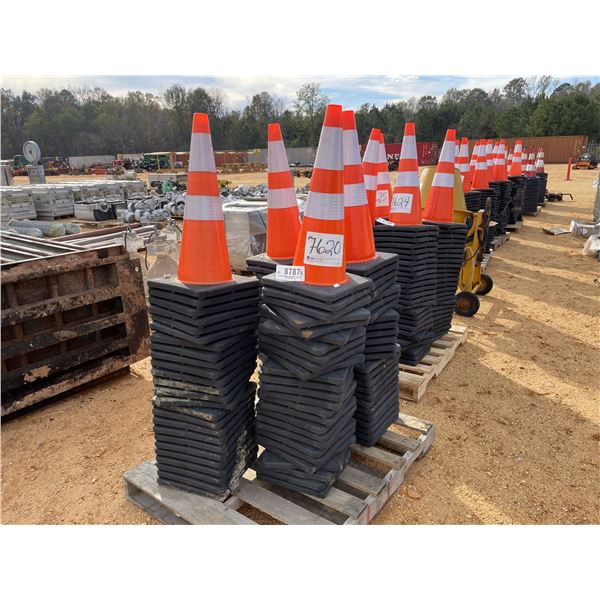 (25) SAFETY CONES