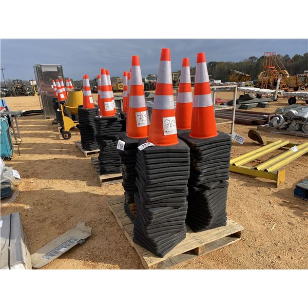 (25) SAFETY CONES