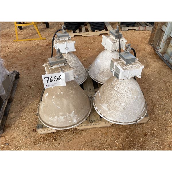 (4) WAREHOUSE LIGHT FIXTURES