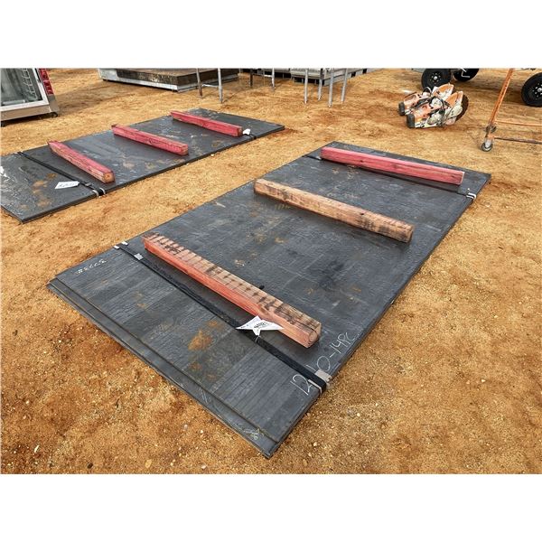 (3) 60" x 118" x 5/8" STEEL PLATE