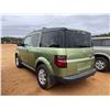 Image 2 : 2008 HONDA ELEMENT SPORT SUV