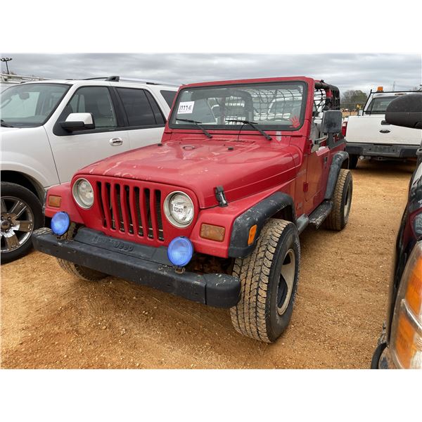 1997 JEEP WRANGLER SUV