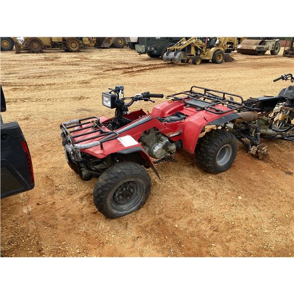 1986 HONDA FOURTRAX 250 ATV